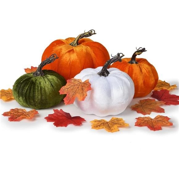 Other - 54Pcs Artificial Pumpkins Maple Harvest Fall Decoration